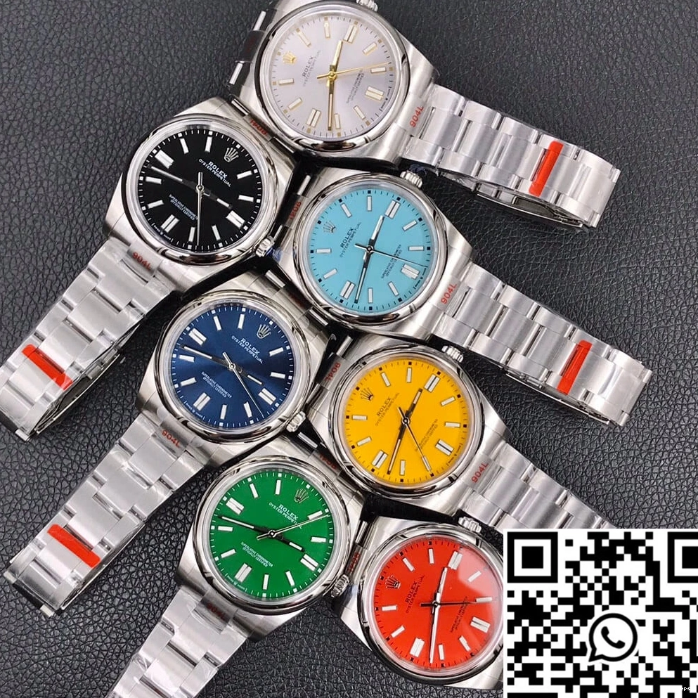 Oyster M124300-0003 Upgraded Blue Rolex Perpetual 41MM Dial EW 1290 Factory 0823